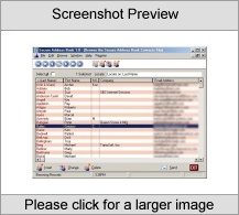 Secure Address Book Screenshot